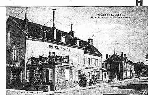 Ville de VOUTENAYSURCURE Carte postale ancienne