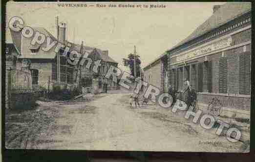 Ville de VOYENNES Carte postale ancienne