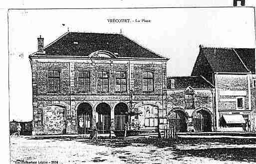 Ville de VRECOURT Carte postale ancienne