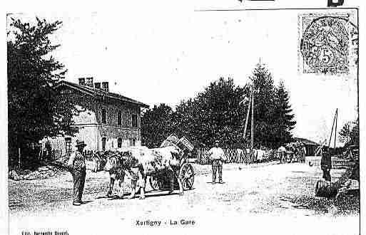 Ville de XERTIGNY Carte postale ancienne