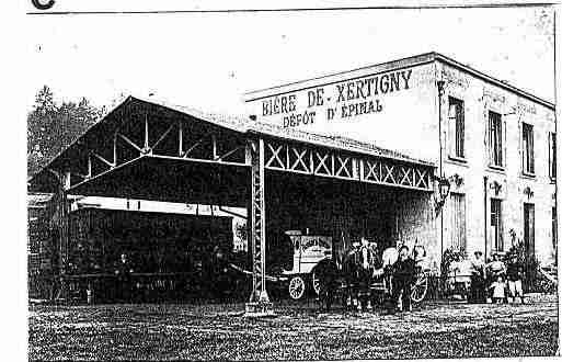 Ville de XERTIGNY Carte postale ancienne