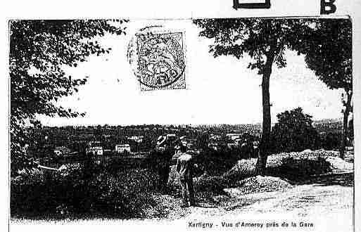 Ville de XERTIGNY Carte postale ancienne