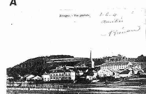 Ville de XERTIGNY Carte postale ancienne