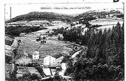 Ville de XERTIGNY Carte postale ancienne
