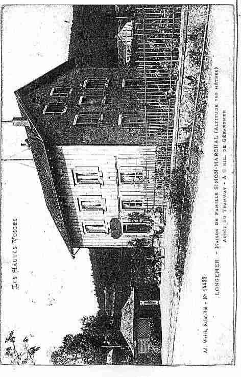 Ville de XONRUPTLONGEMER Carte postale ancienne