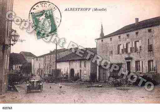 Ville de ALBESTROFF, carte postale ancienne