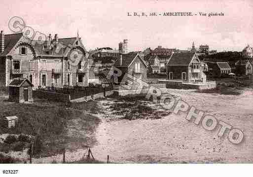 Ville de AMBLETEUSE, carte postale ancienne