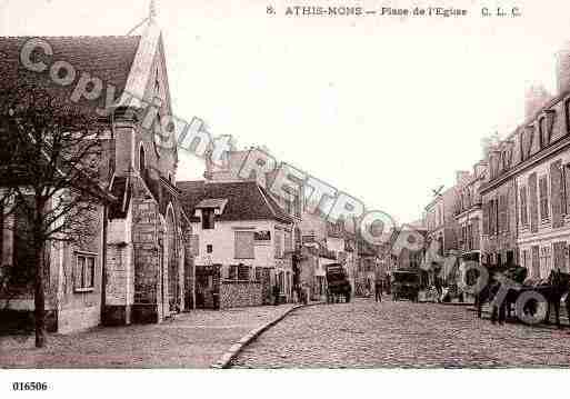 Ville de ATHISMONS, carte postale ancienne
