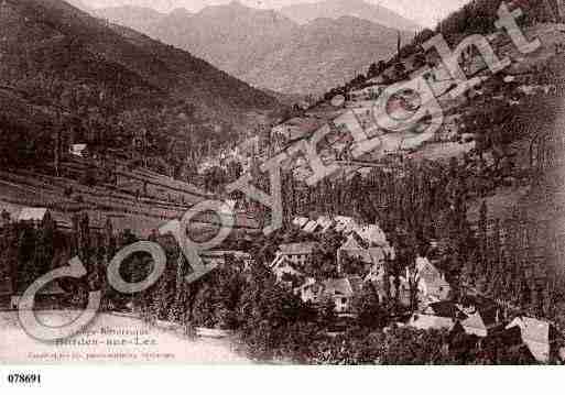 Ville de BORDESSURLEZ(LES), carte postale ancienne