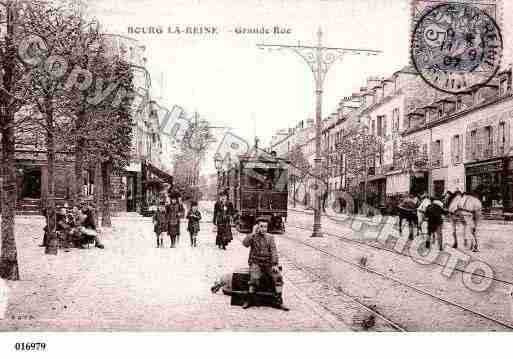 Ville de BOURGLAREINE, carte postale ancienne