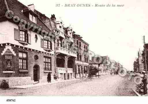 Ville de BRAYDUNES, carte postale ancienne