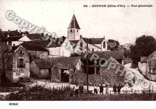 Ville de BUFFON, carte postale ancienne