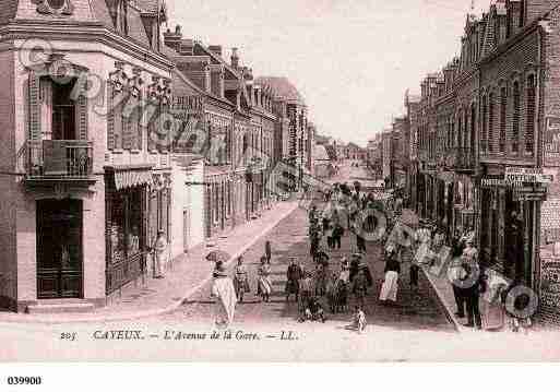 Ville de CAYEUXSURMER, carte postale ancienne