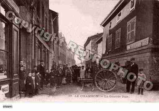 Ville de CHAMBONFEUGEROLLES(LE), carte postale ancienne