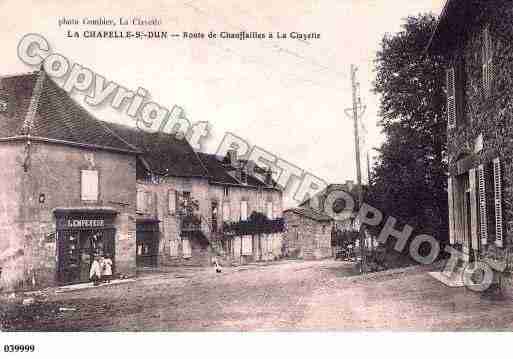 Ville de CHAPELLESOUSDUN(LA), carte postale ancienne