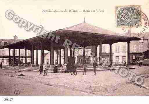 Ville de CHATEAUNEUFSURLOIRE, carte postale ancienne