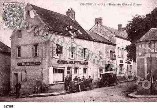 Ville de CHAUSSY, carte postale ancienne