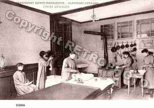 Ville de CLERMONTFERRAND, carte postale ancienne
