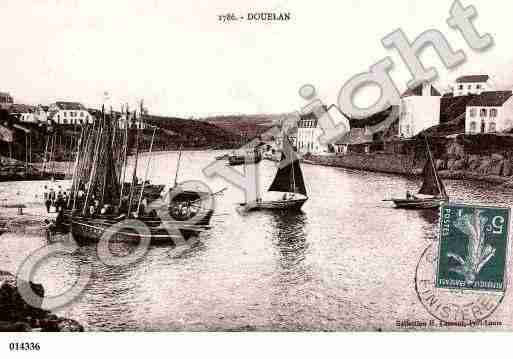 Ville de CLOHARSCARNOET, carte postale ancienne