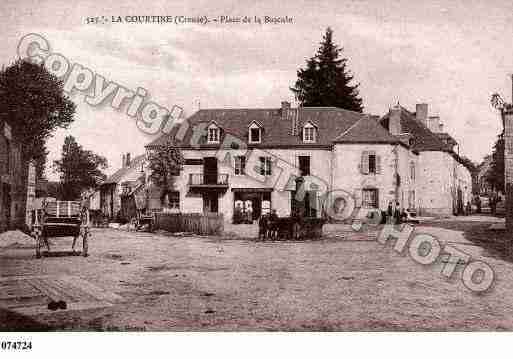 Ville de COURTINE(LA), carte postale ancienne