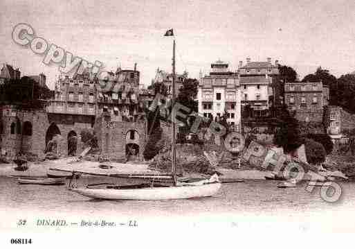 Ville de DINARD, carte postale ancienne