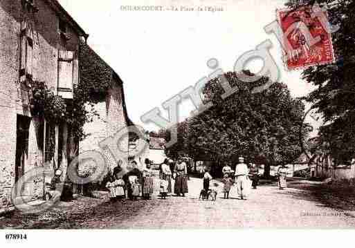 Ville de DOLANCOURT, carte postale ancienne