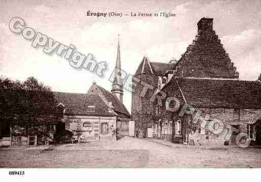 Ville de ERAGNYSUREPTE, carte postale ancienne Ville de ERAGNYSUREPTE, carte postale ancienne