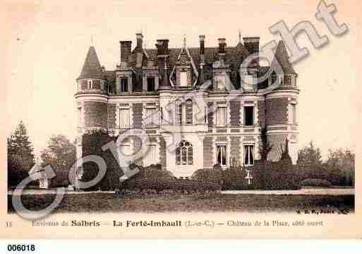 Ville de FERTEIMBAULT(LA), carte postale ancienne