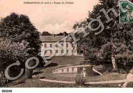 Ville de FLEXANVILLE, carte postale ancienne