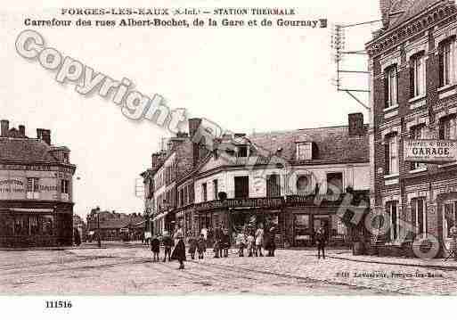 Ville de FORGESLESEAUX, carte postale ancienne