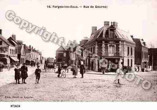 Ville de FORGESLESEAUX, carte postale ancienne