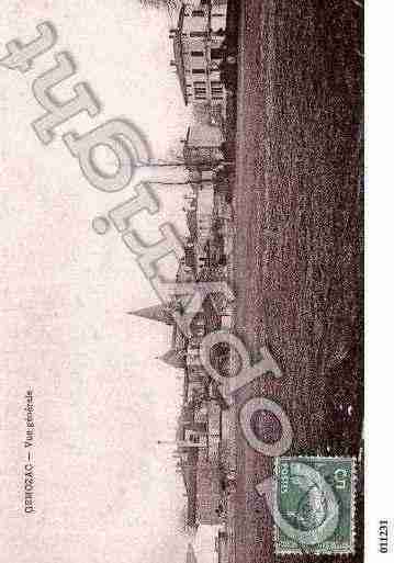 Ville de GEMOZAC, carte postale ancienne Ville de GEMOZAC, carte postale ancienne