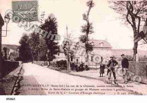 Ville de GRANDQUEVILLY(LE), carte postale ancienne