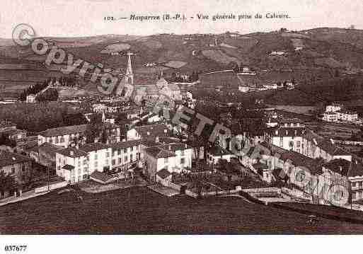 Ville de HASPARREN, carte postale ancienne