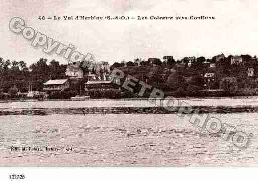 Ville de HERBLAY, carte postale ancienne