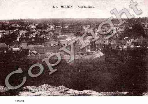 Ville de HIRSON, carte postale ancienne