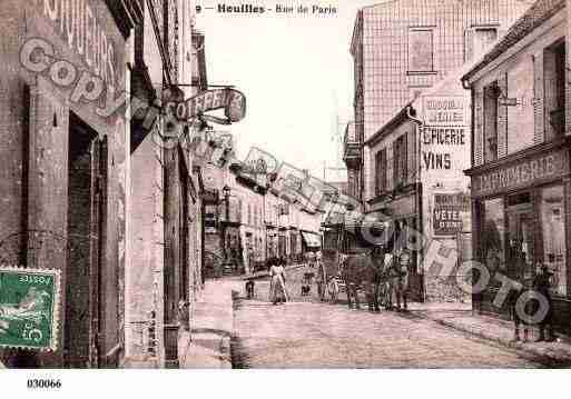 Ville de HOUILLES, carte postale ancienne