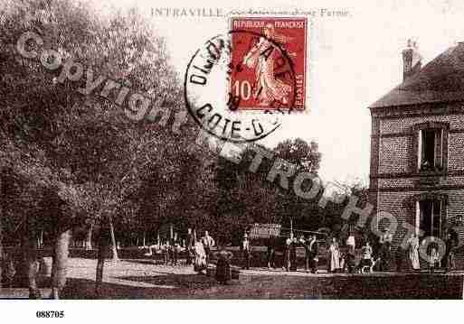 Ville de INTRAVILLE, carte postale ancienne