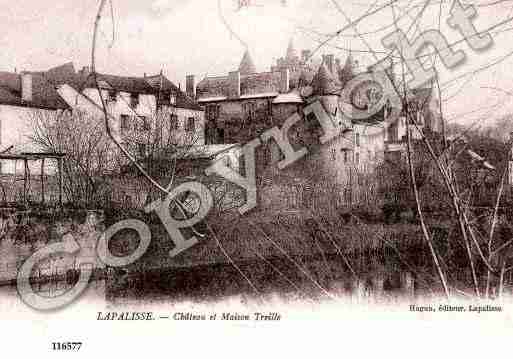 Ville de LAPALISSE, carte postale ancienne