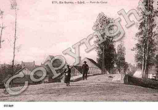 Ville de LERE, carte postale ancienne