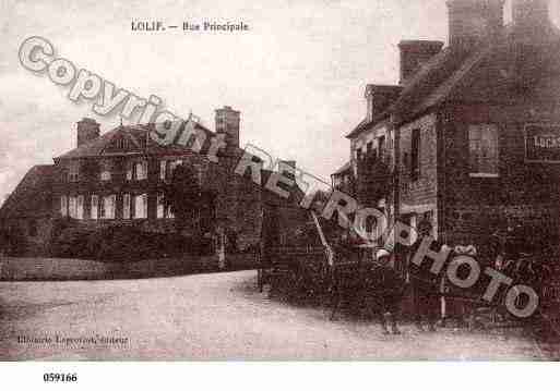 Ville de LOLIF, carte postale ancienne