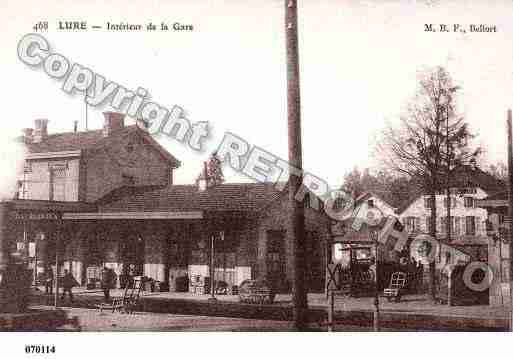 Ville de LURE, carte postale ancienne