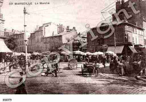 Ville de MARSEILLE, carte postale ancienne