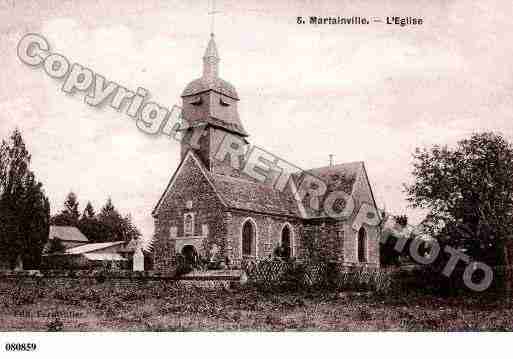 Ville de MARTAINVILLE, carte postale ancienne