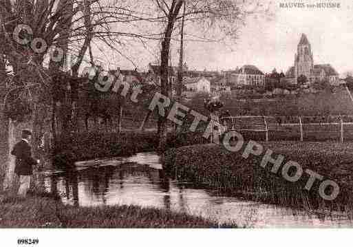 Ville de MAUVESSURHUISNE, carte postale ancienne