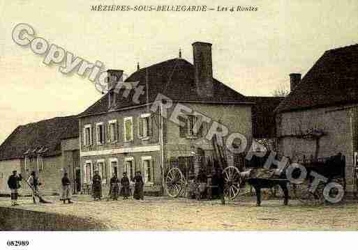 Ville de MEZIERESENGATINAIS, carte postale ancienne