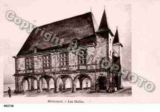 Ville de MIRECOURT, carte postale ancienne