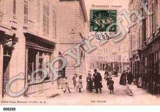 Ville de MIRECOURT, carte postale ancienne