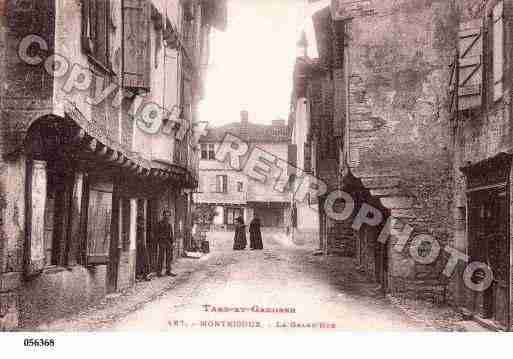Ville de MONTRICOUX, carte postale ancienne Ville de MONTRICOUX, carte postale ancienne