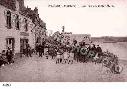 Ville de MORGAT, carte postale ancienne